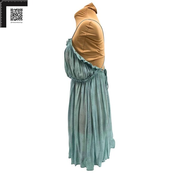 Free People Intimately (Medium) Jolene Light Blue Mini Slip Dress - Picture 7 of 10